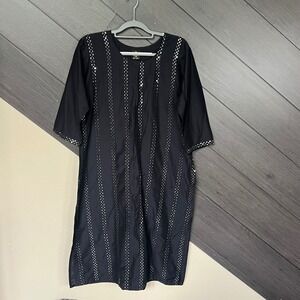 Diya 3/4 Sleeve‎ Long Tunic w/ Sequins